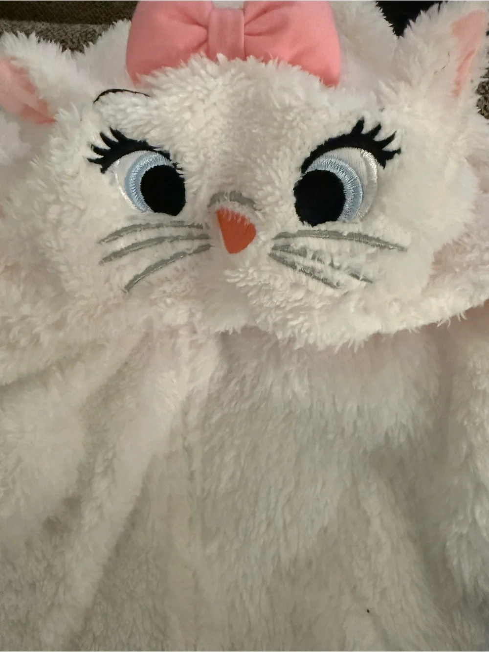 Disney Aristocrats White Marie Plush One-Piece Costume